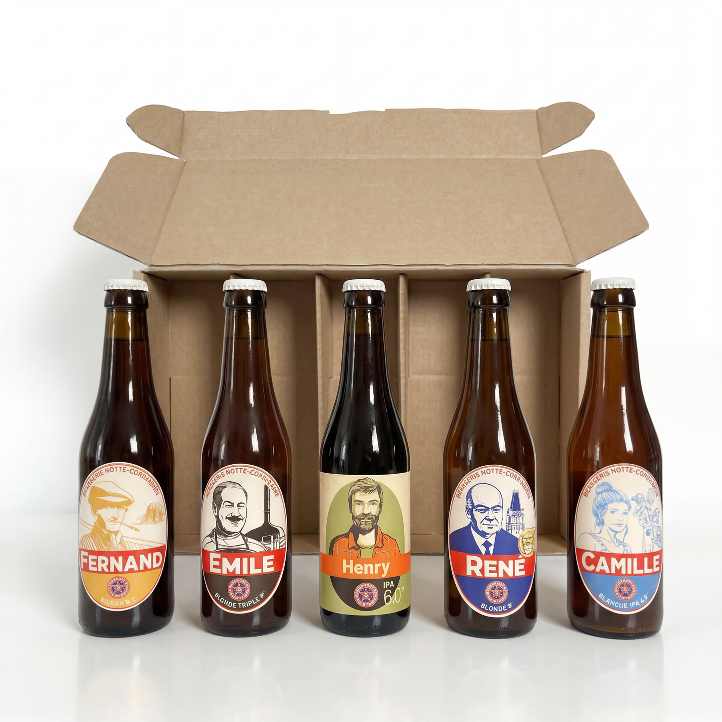 Coffret Bieres Artisanales Motte-Cordonier