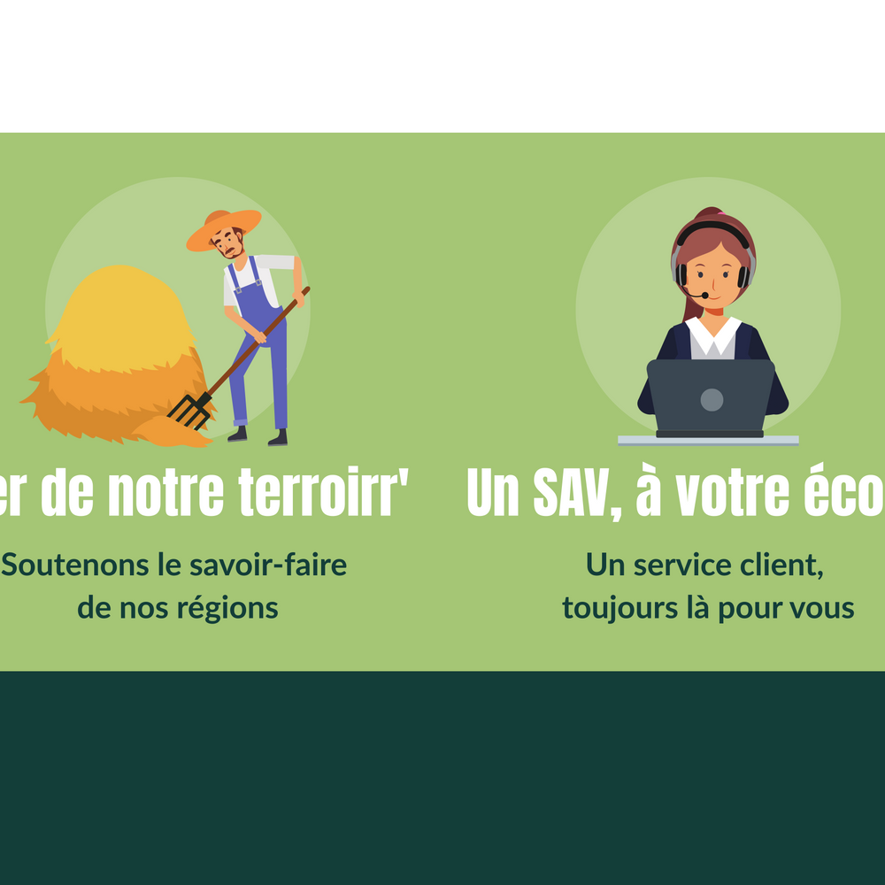 Les 4 valeurs de Terroirr'