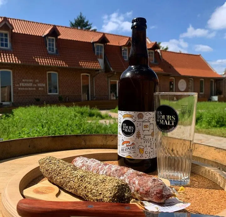 
                  
                    Bière Les tours du Malt avec saucissons
                  
                